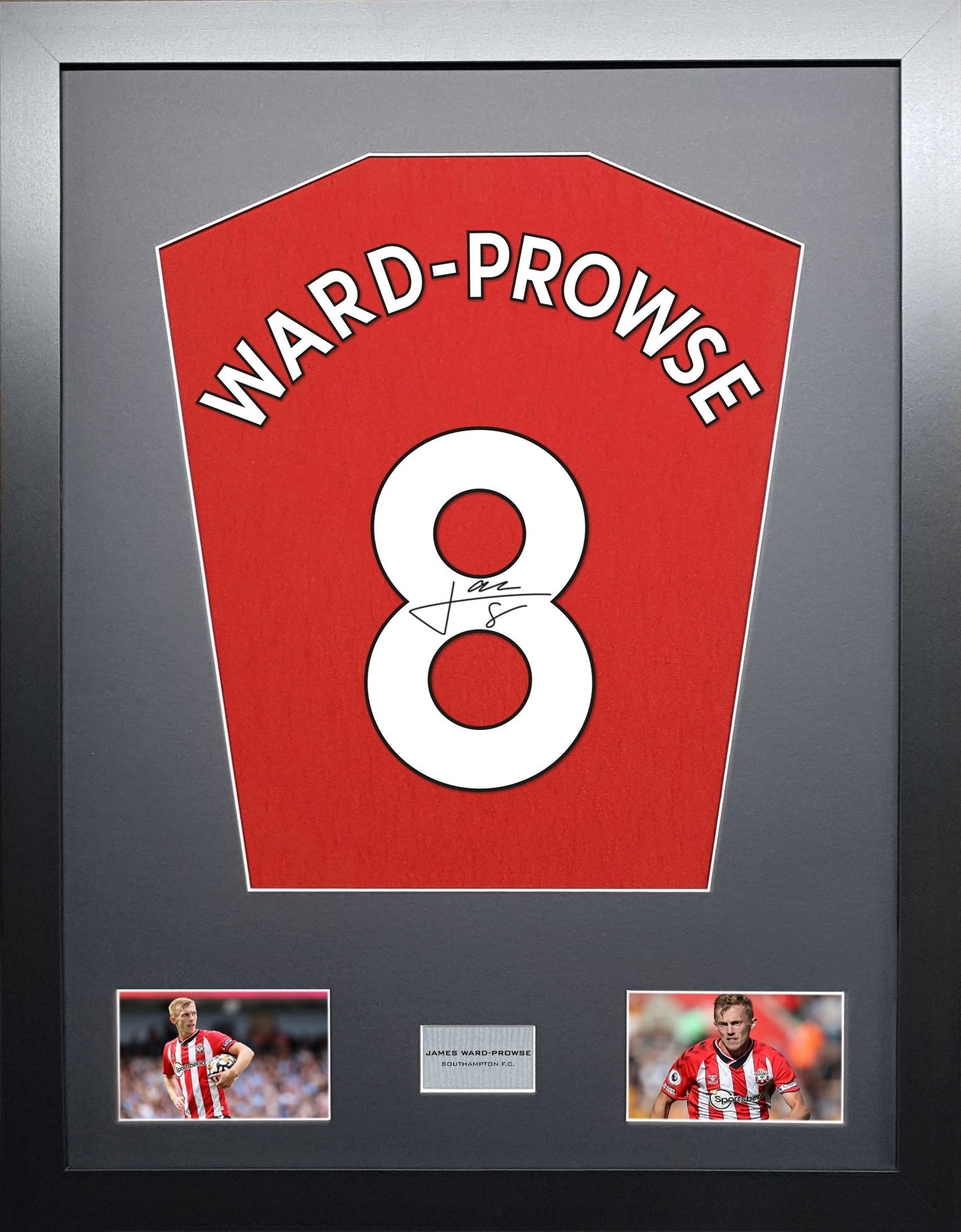 James Ward Prowse Southampton signed Shirt Frame