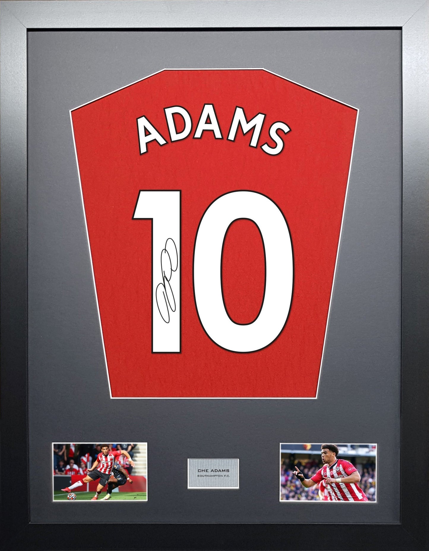 Che Adams Southampton signed Shirt Frame