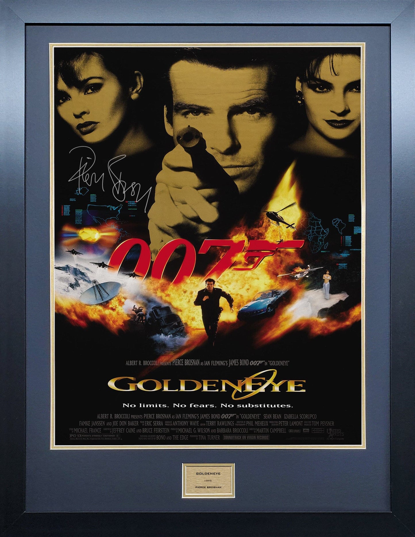 Goldeneye Signed Movie Poster