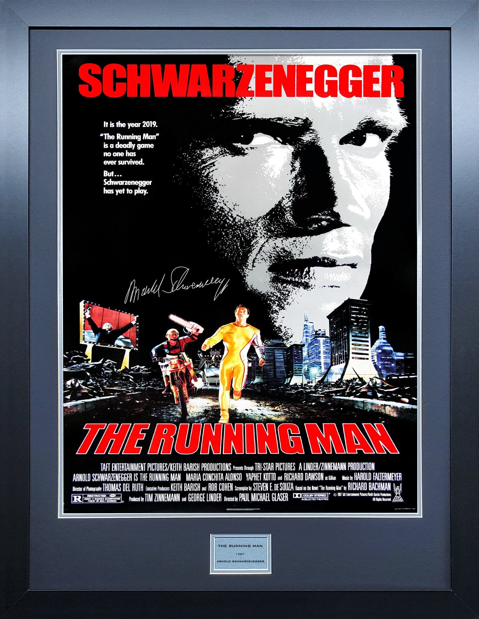 The Running Man 1987 Poster The Running Man 1987 Posters Superhero the-running-man-1987-poster-the-running-man-1987-posters-superhero