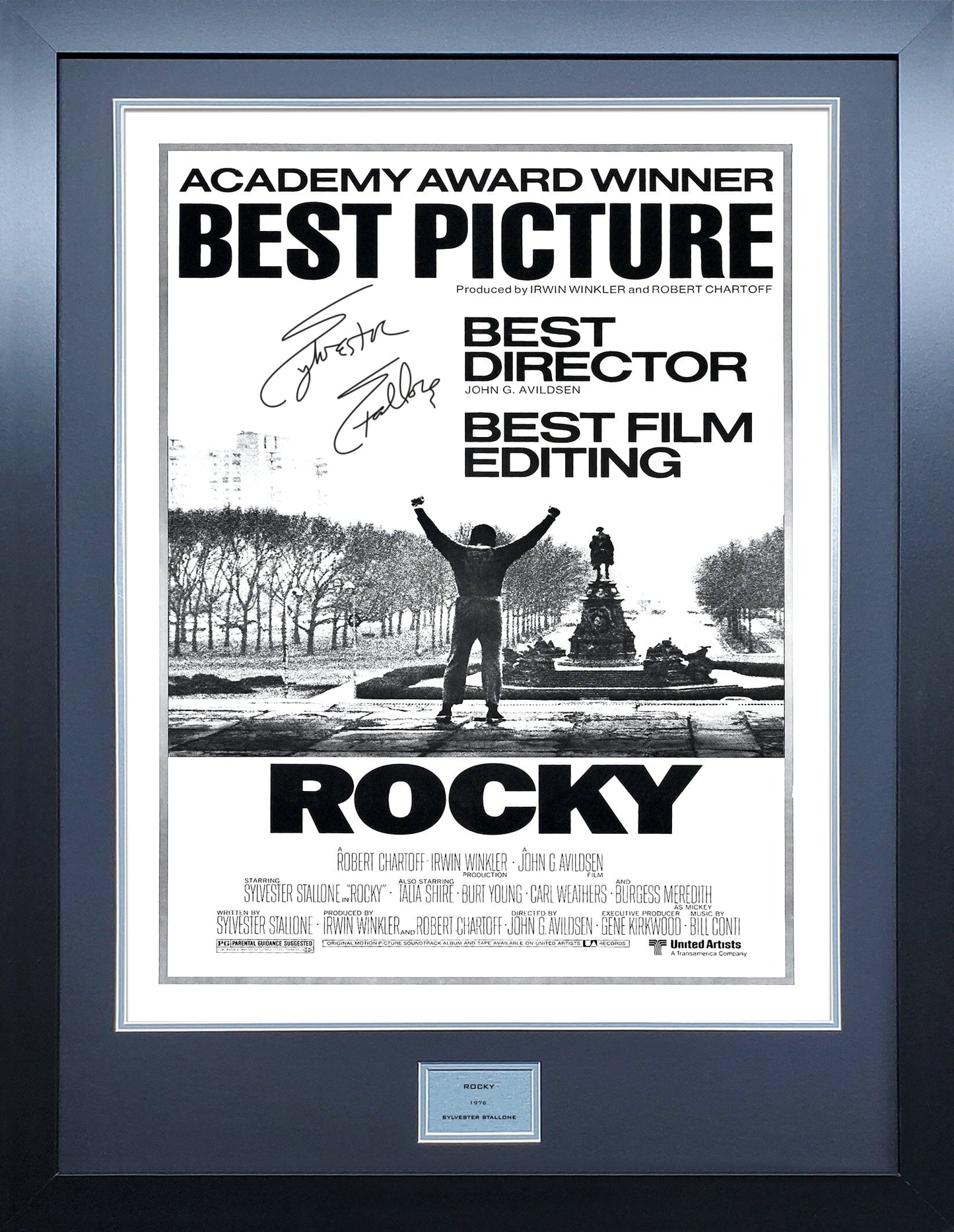 Rocky Signed Movie Poster