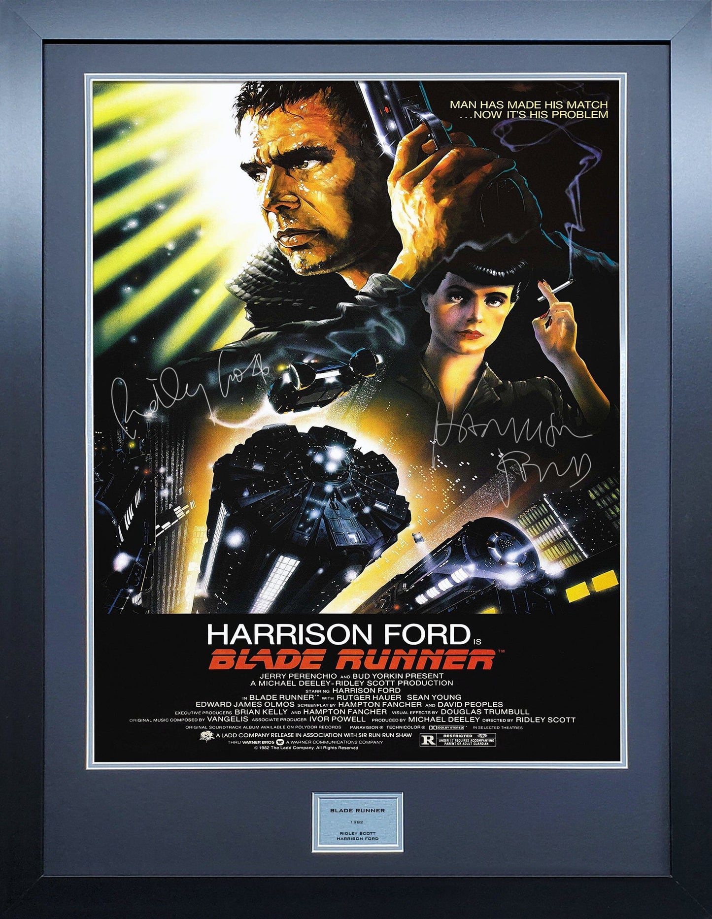 Blade Runner Signed Movie Poster