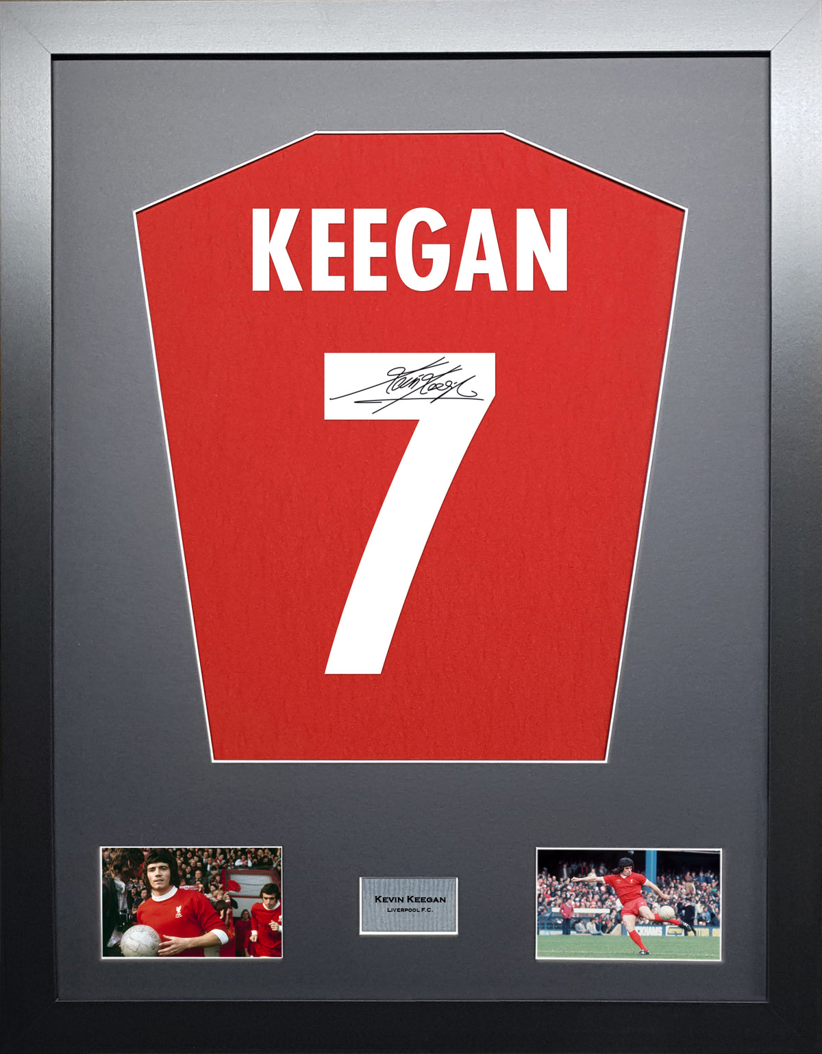 Transparent Frame Liverpool Kevin Keegan Liverpool Machine signed Shirt Frame – The Frame Lab