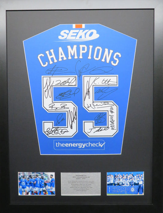 Rangers Team signed Frame