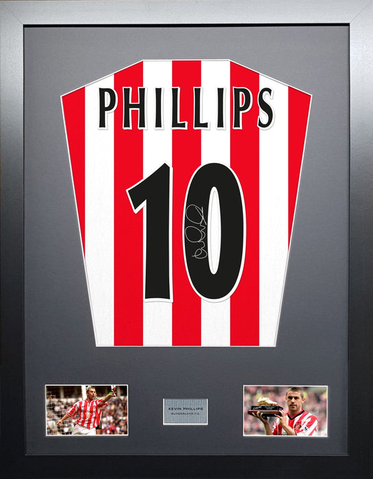 Kevin Phillips Sunderland signed Shirt Frame