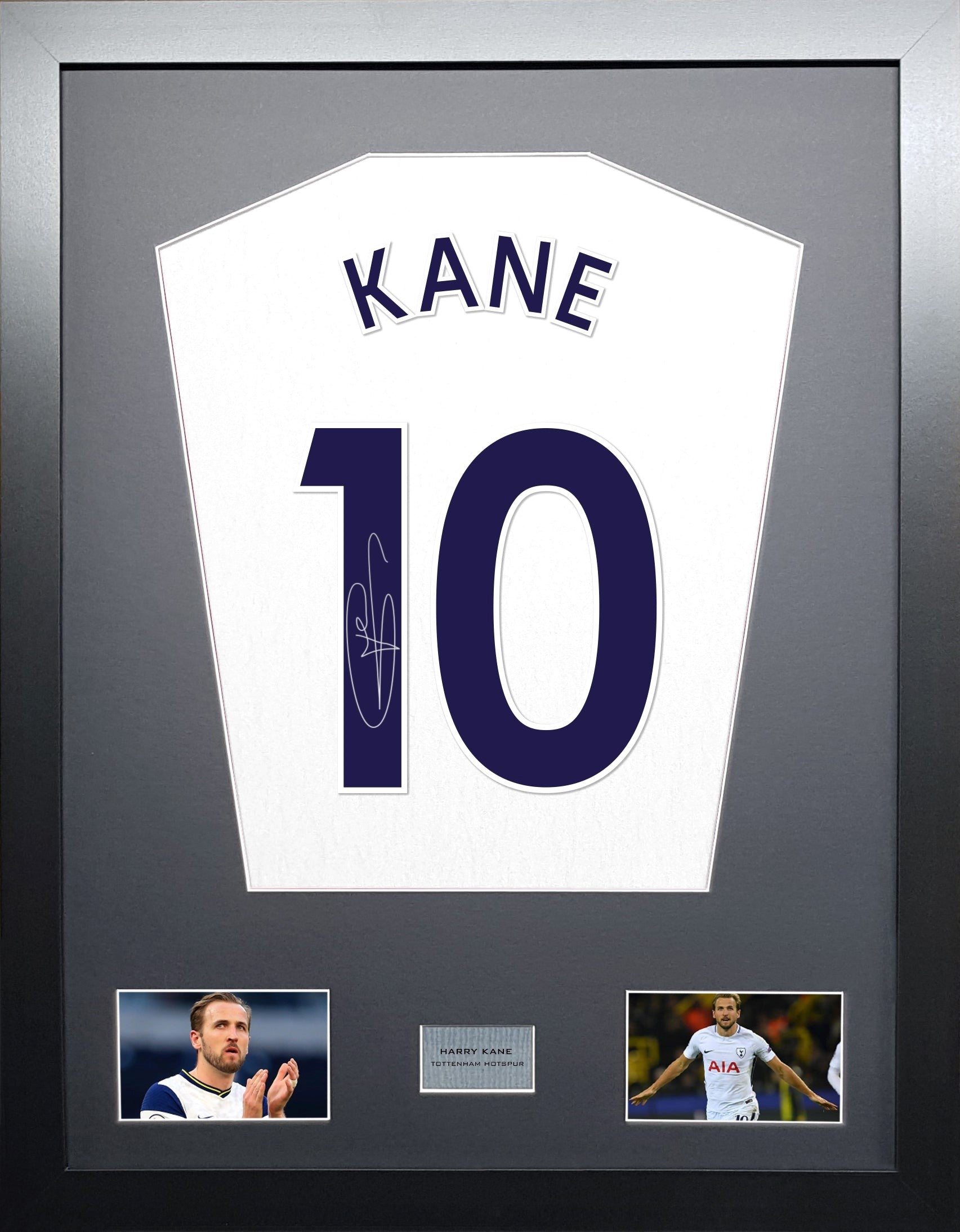 Harry Kane of Tottenham Signed Shirt RECORD BREAKING DISPLAY