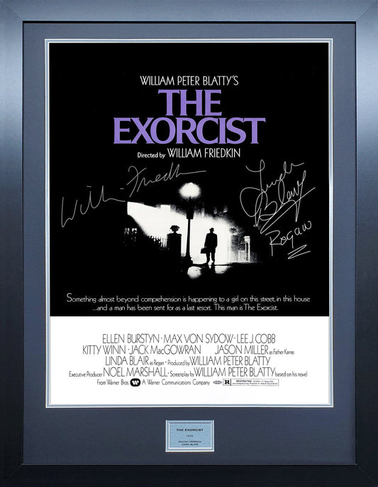 The Exorcist Signed Movie Poster 