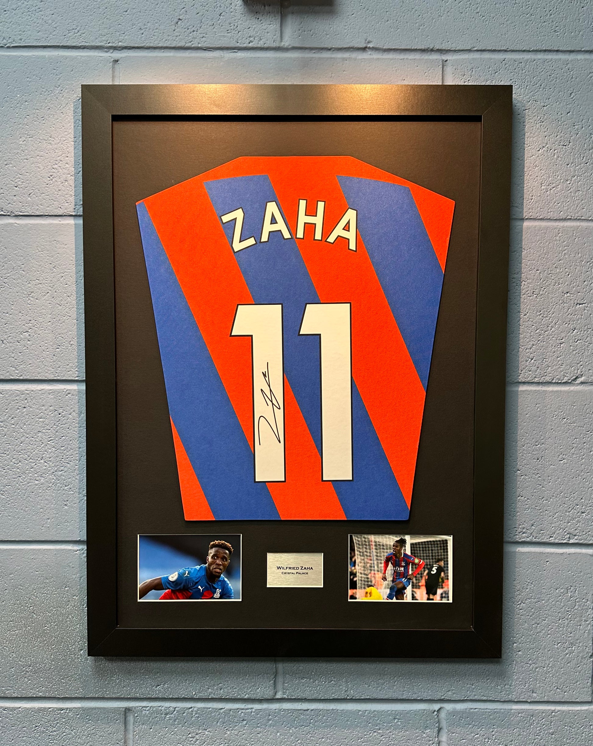 Budget Premium DIY Football Shirt Framing Black with free personalised